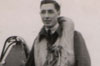 Self on wing of Spitfire IX at Biggin Hill 8th December 1942